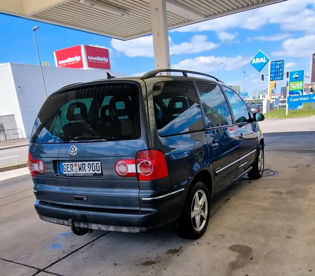 Brugt VW Sharan 140 HK (102 kW) 2008 Grå MPV
