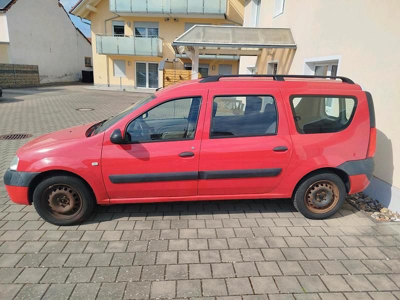 Gebraucht Dacia Logan MCV 65 PS (47 kW) 2008 Rot Kombi