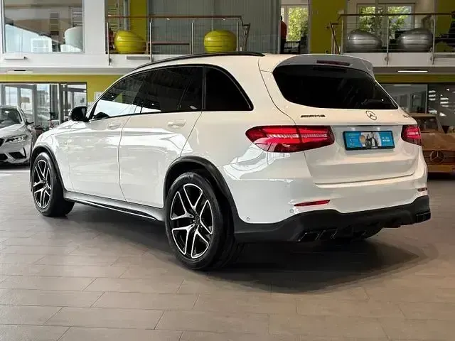 Gebraucht Mercedes GLC63 AMG AMG 476 PS (350 kW) 2018 Polarweiss SUV