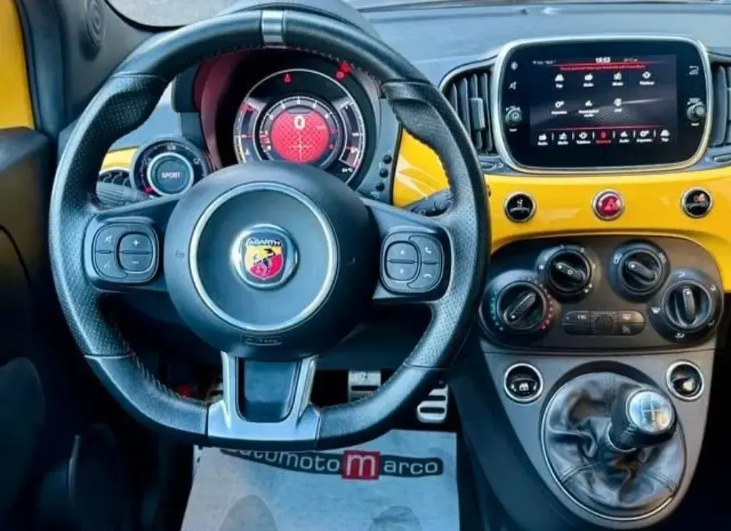 Gebraucht Abarth 595 145 PS (106 kW) 2017 Gelb Kleinwagen