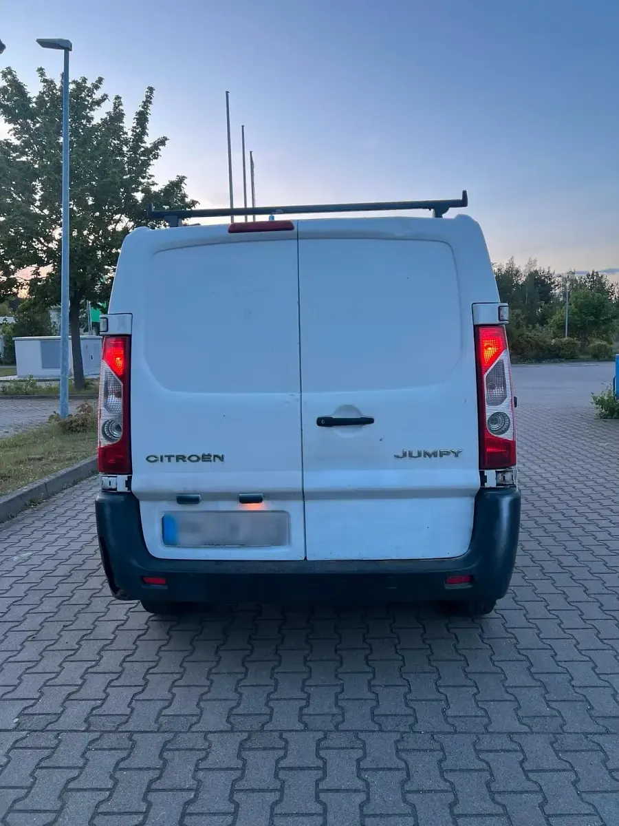 Gebraucht Citroën Jumpy 90 PS (66 kW) 2007 Weiß Van / Kleinbus
