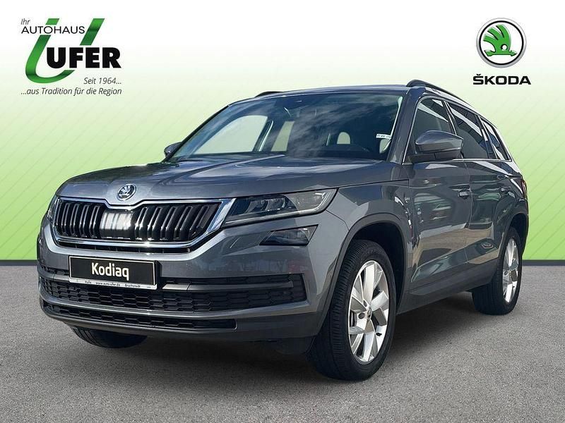 Platinum grey Gebraucht 2019 Skoda Kodiaq Soleil SUV | 29.990 € (Fairer Preis) - Bild 1/4