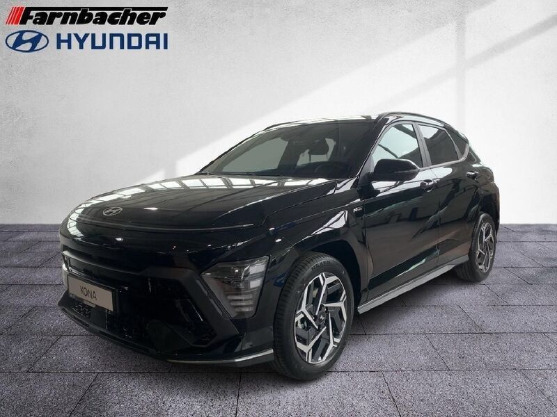Abyss black / mic Gebraucht 2018 Hyundai Kona N Line SUV | 30.690 € (Teuer) - Bild 1/4