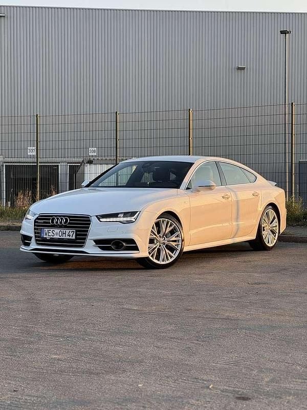 Weiß Gebraucht 2017 Audi A7 Kleinwagen | 24.000 € (Fairer Preis) - Bild 1/4
