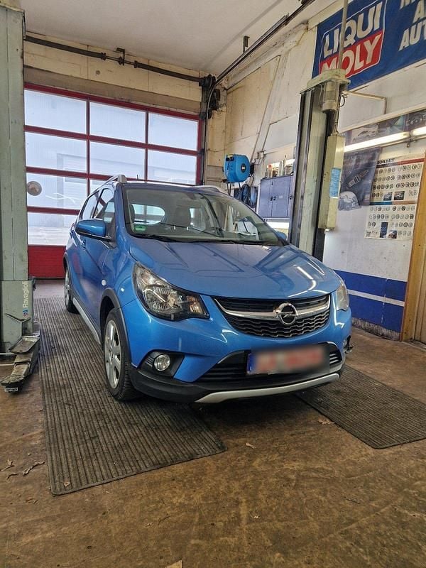 Blau Gebraucht 2017 Opel Karl Kleinwagen | 8.200 € (Superpreis) - Bild 1/2