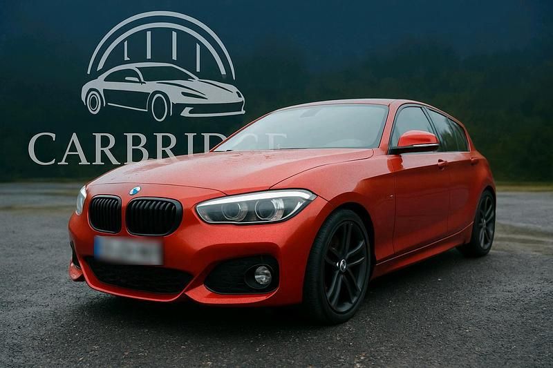 Orange Gebraucht 2018 BMW 118 M Sport Kleinwagen | 16.537 € (Guter Preis) - Bild 1/4