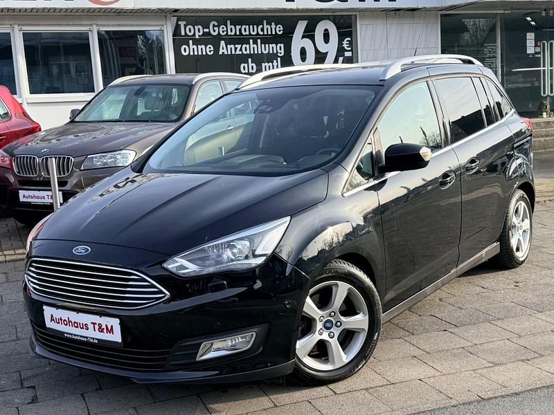 Gebraucht Ford C-MAX Titanium 150 PS (110 kW) 2016 Schwarz Van / Kleinbus