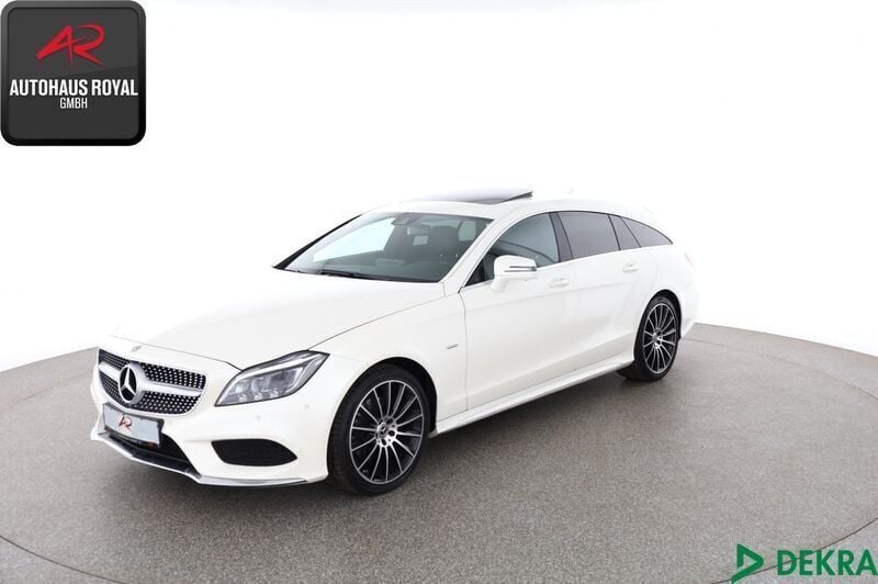 Weiss Gebraucht 2018 Mercedes CLS250 Shooting Brake AMG Kombi | 29.880 € (Guter Preis) - Bild 1/4