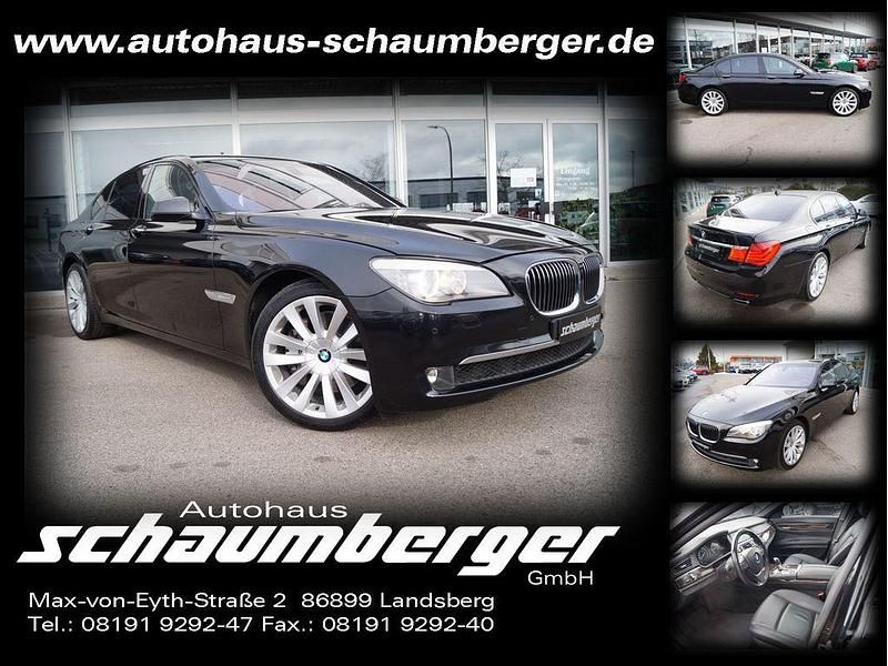 Gebraucht BMW 750 408 PS (300 kW) 2009 Saphirschwarz Limousine