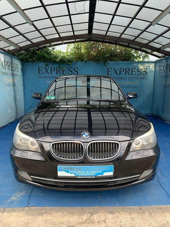 Schwarz Gebraucht 2008 BMW 525 Lifestyle Limousine | 4.999 € (Guter Preis) - Bild 1/4
