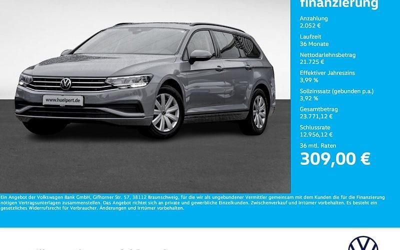 Grau Gebraucht 2022 VW Passat Conceptline Kombi | 23.777 € (Guter Preis) - Bild 1/4