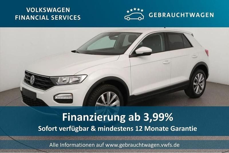 Weiß Gebraucht 2021 VW T-Roc Comfortline SUV | 21.689 € (Fairer Preis) - Bild 1/4