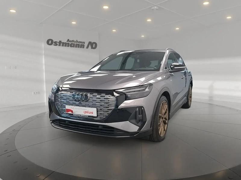 Grau Gebraucht 2021 Audi Q4 e-tron Ambiente SUV | 30.550 € (Fairer Preis) - Bild 1/4