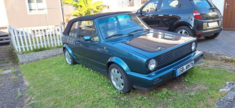 Grün Gebraucht 1990 VW Golf Cabriolet Cabrio | 6.500 € - Bild 1/4
