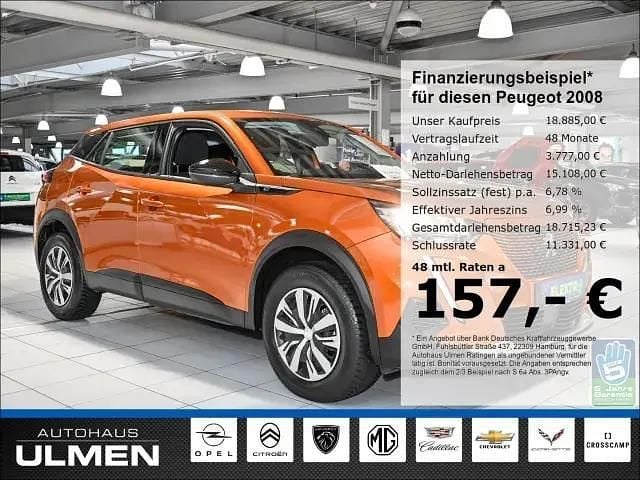 Orange Gebraucht 2022 Peugeot e-2008 Active SUV | 18.885 € (Guter Preis) - Bild 1/4
