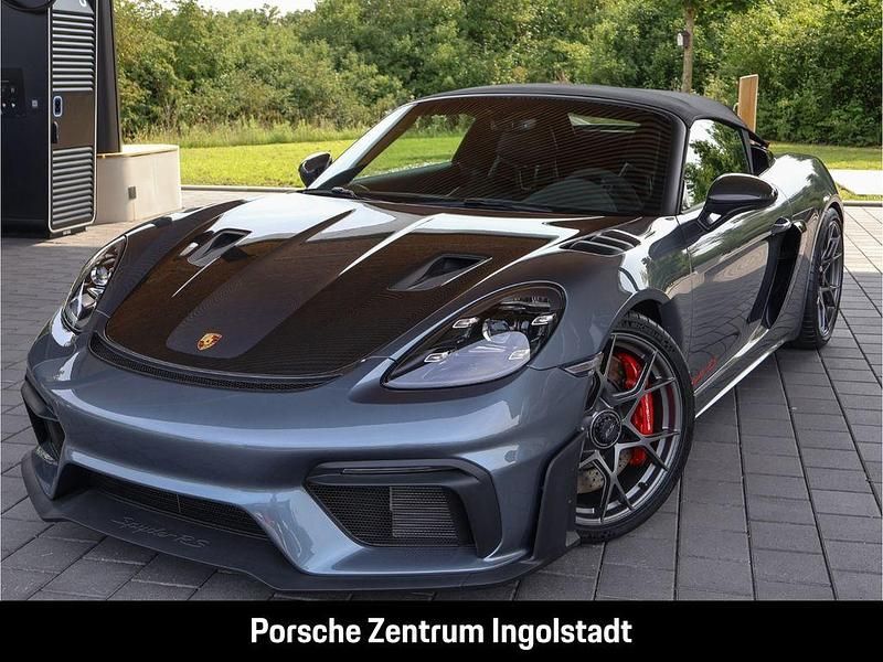 Vanadiumgraumetallic Neu 2025 Porsche 718 Spyder Chrono Cabrio | 189.390 € (Fairer Preis) - Bild 1/4