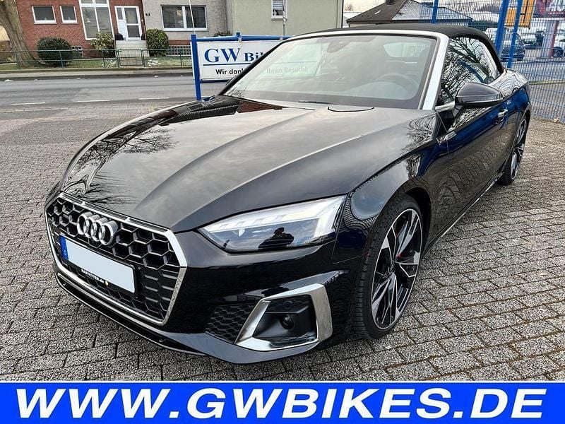 Schwarz Gebraucht 2023 Audi A5 Cabriolet S-Line Cabrio | 48.980 € (Teuer) - Bild 1/4