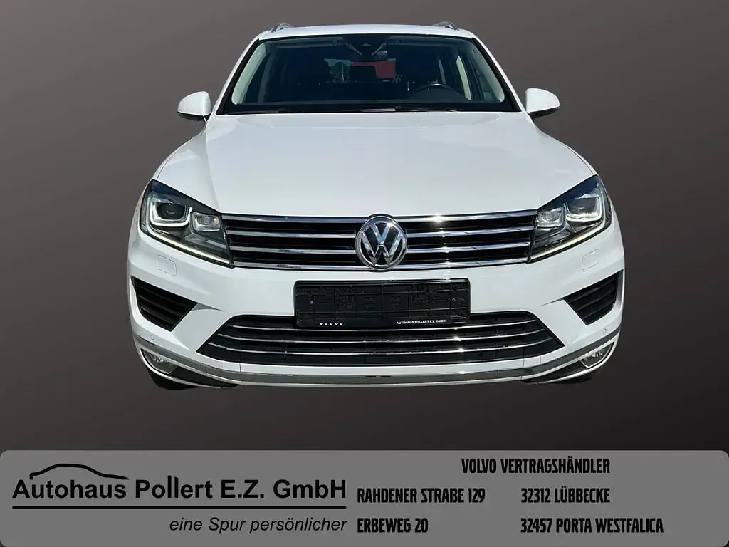 Gebraucht VW Touareg Terrain Tech 262 PS (192 kW) 2018 Weiß SUV