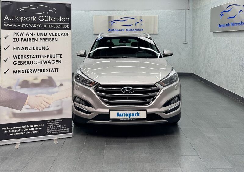Weiß Gebraucht 2018 Hyundai Tucson Premium SUV | 21.900 € (Fairer Preis) - Bild 1/4