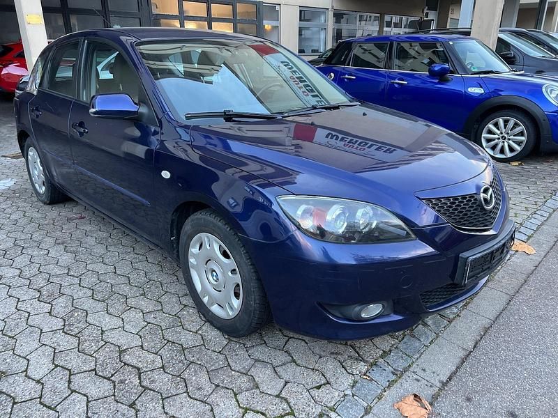 Blau Gebraucht 2004 Mazda 3 Comfort Limousine | 800 € (Superpreis) - Bild 1/4