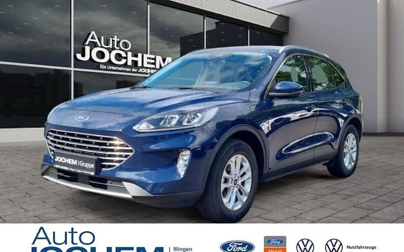 Blau Gebraucht 2022 Ford Kuga Titanium SUV | 23.333 € (Superpreis) - Bild 1/4