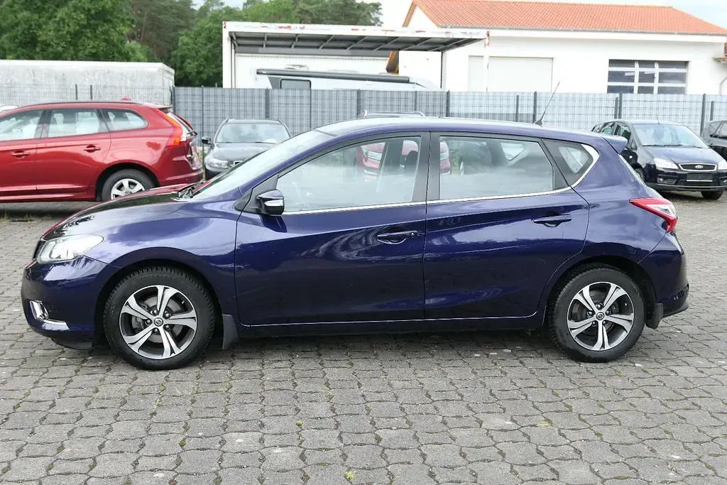 Gebraucht Nissan Pulsar Acenta 110 PS (80 kW) 2015 Blau Kleinwagen