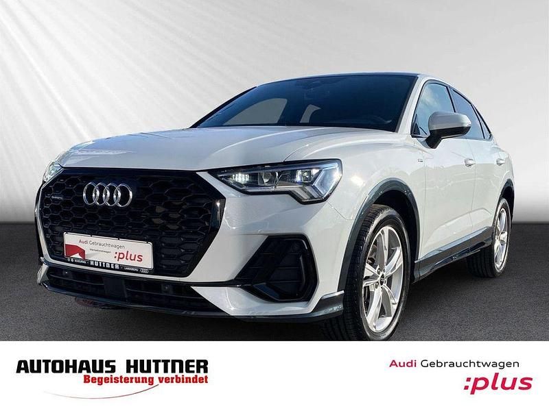 Gletscherweiß metallic Gebraucht 2024 Audi Q3 Sportback S-Line SUV | 47.983 € (Teuer) - Bild 1/4