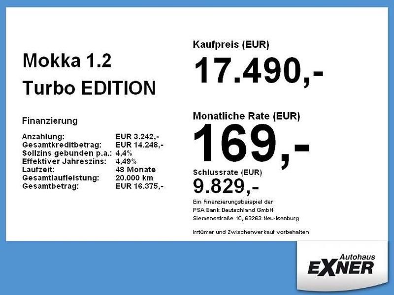 Gebraucht Opel Mokka Edition 131 PS (96 kW) 2023 Perl blau SUV