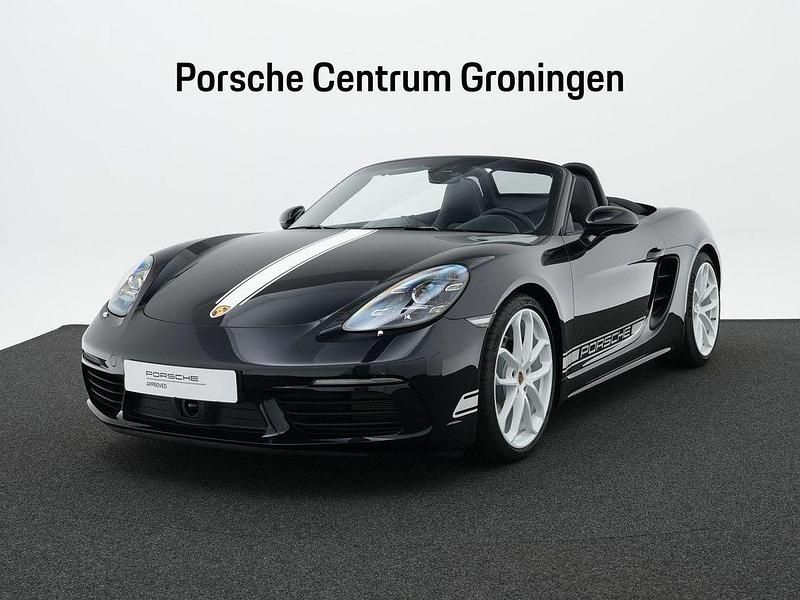 Schwarz Gebraucht 2025 Porsche 718 Boxster Edition Cabrio | 90.629 € - Bild 1/4