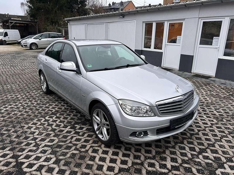Iridiumsilber metalliclack Gebraucht 2007 Mercedes C200 Limousine | 4.500 € (Superpreis) - Bild 1/4