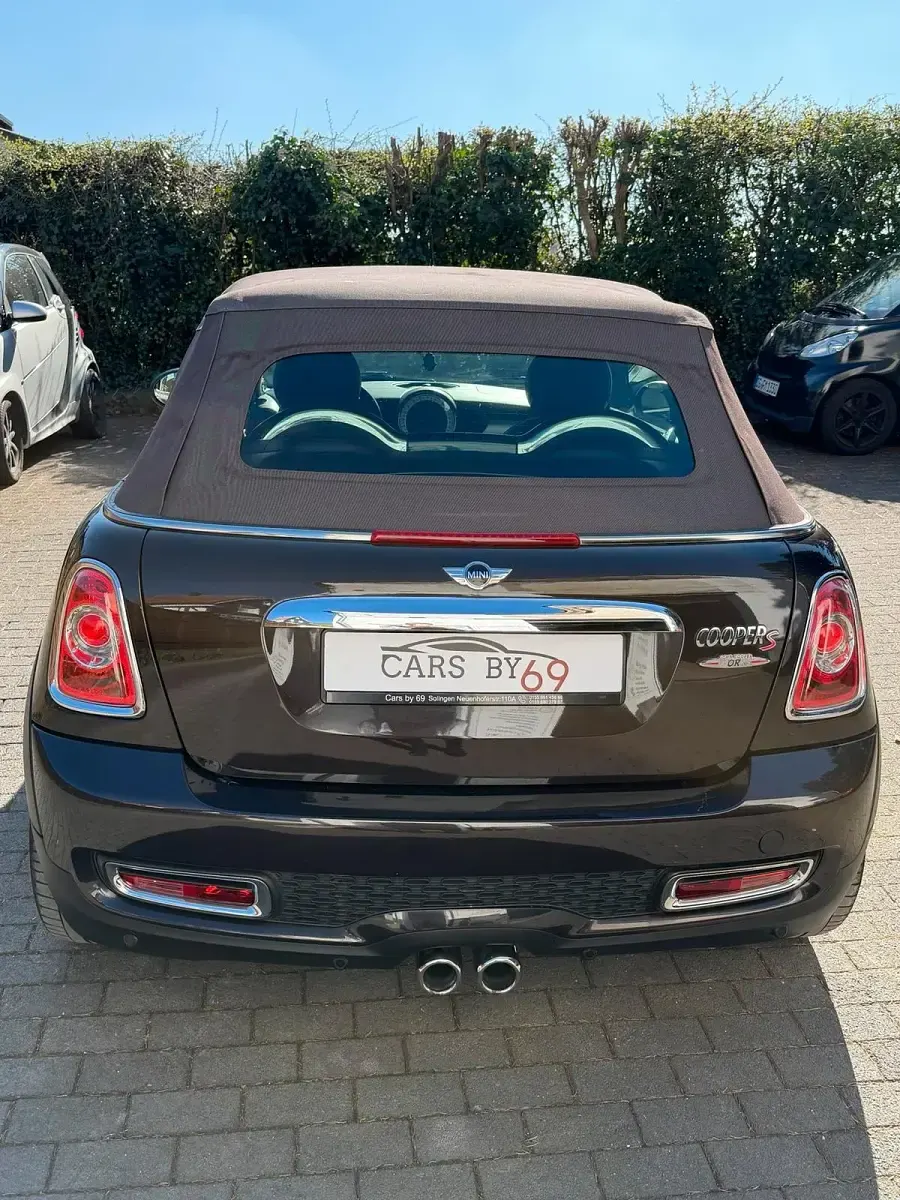 Usata Mini Cooper S Cabriolet 184 CV (135 kW) 2014 Marrone Cabrio