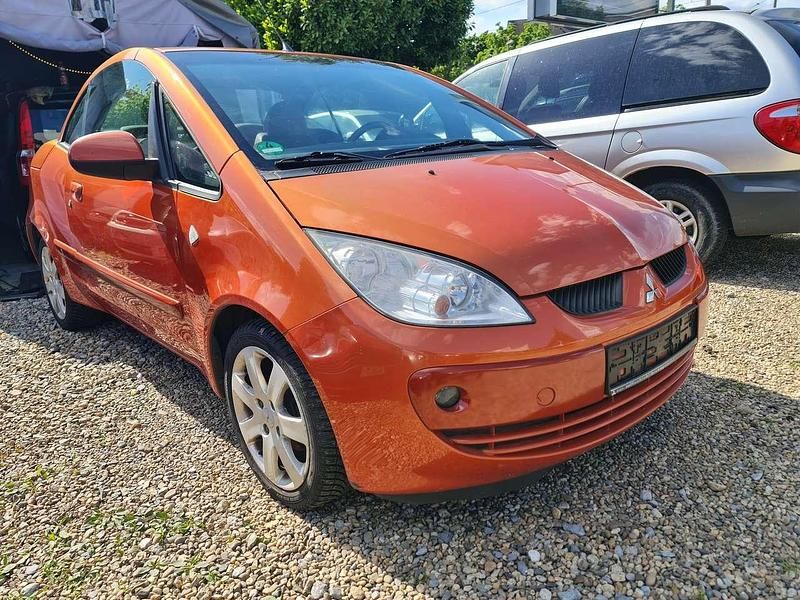 Orange Gebraucht 2006 Mitsubishi Colt Cabrio | 1.750 € (Teuer) - Bild 1/4