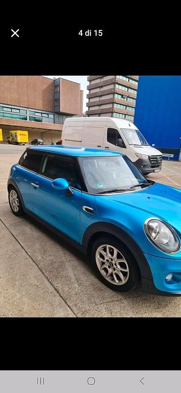 Gebraucht Mini ONE 102 PS (75 kW) 2017 Blau Kleinwagen