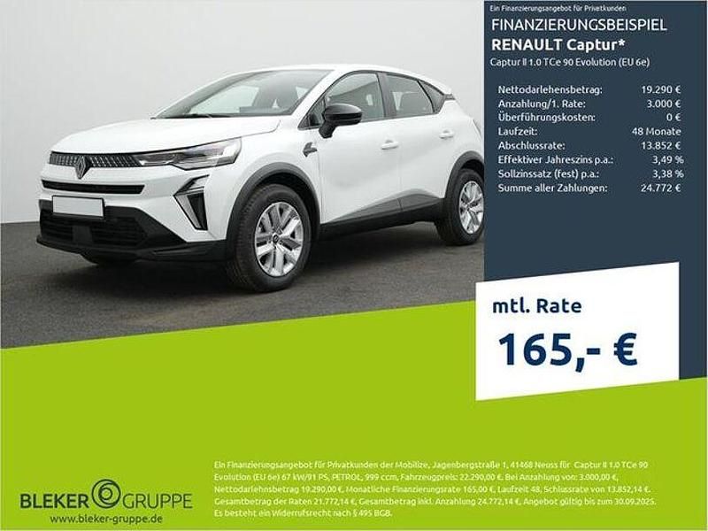 Metallicsonderlacki Gebraucht 2025 Renault Captur Evolution SUV | 21.990 € (Guter Preis) - Bild 1/3