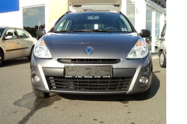 Grau metallic Gebraucht 2009 Renault Clio GrandTour Authentique Kombi | 7.990 € - Bild 1/4