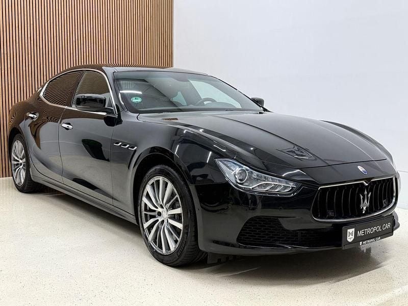 Schwarz Gebraucht 2016 Maserati Ghibli Coupé | 29.990 € (Guter Preis) - Bild 1/4