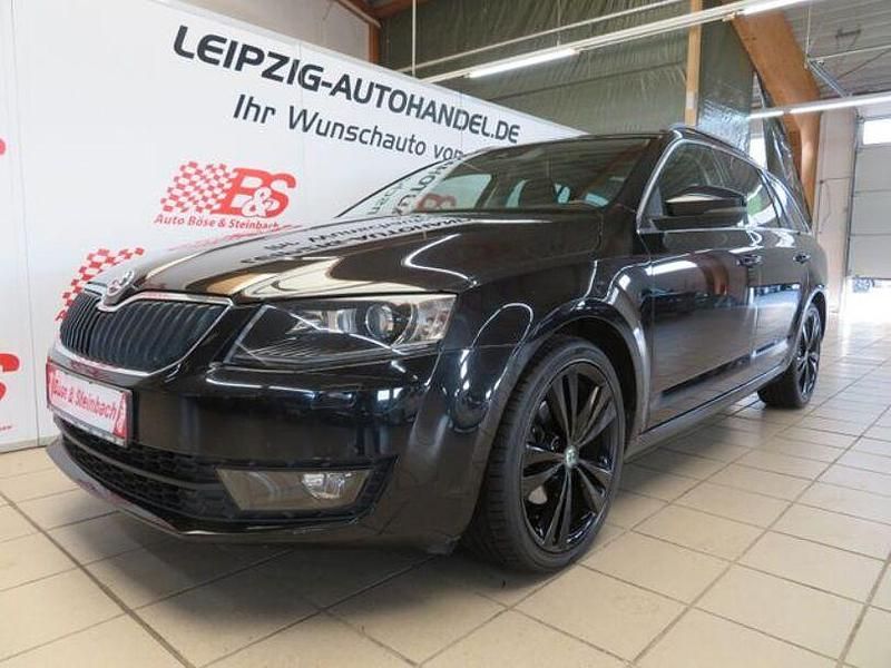 Schwarz Gebraucht 2014 Skoda Octavia Elegance Kombi | 10.474 € (Fairer Preis) - Bild 1/4