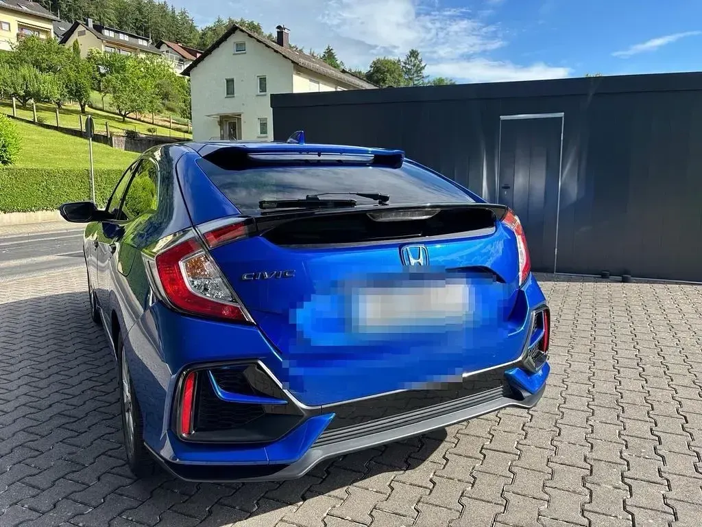 Gebraucht Honda Civic Elegance 126 PS (92 kW) 2021 Blau Limousine