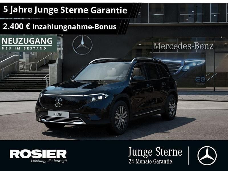 Schwarz / kosmosschwarz Gebraucht 2025 Mercedes EQB350 Advanced SUV | 43.977 € (Etwas zu teuer) - Bild 1/4