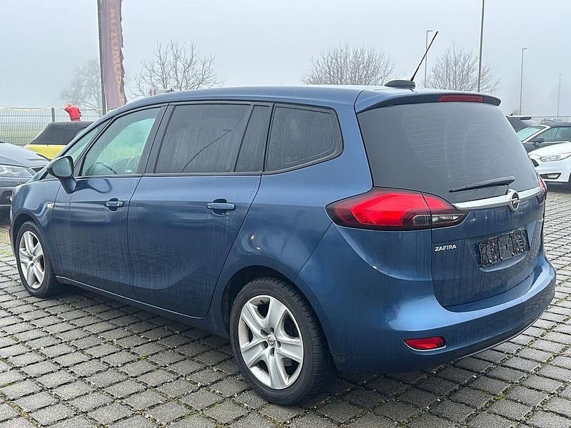 Gebraucht Opel Zafira Tourer Edition 140 PS (102 kW) 2017 Blau Van / Kleinbus