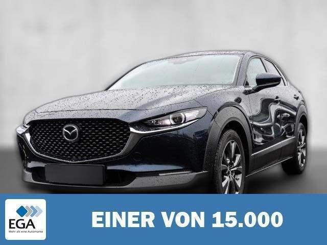 Blau metallic Gebraucht 2022 Mazda CX-30 Selection SUV | 26.660 € (Etwas zu teuer) - Bild 1/4