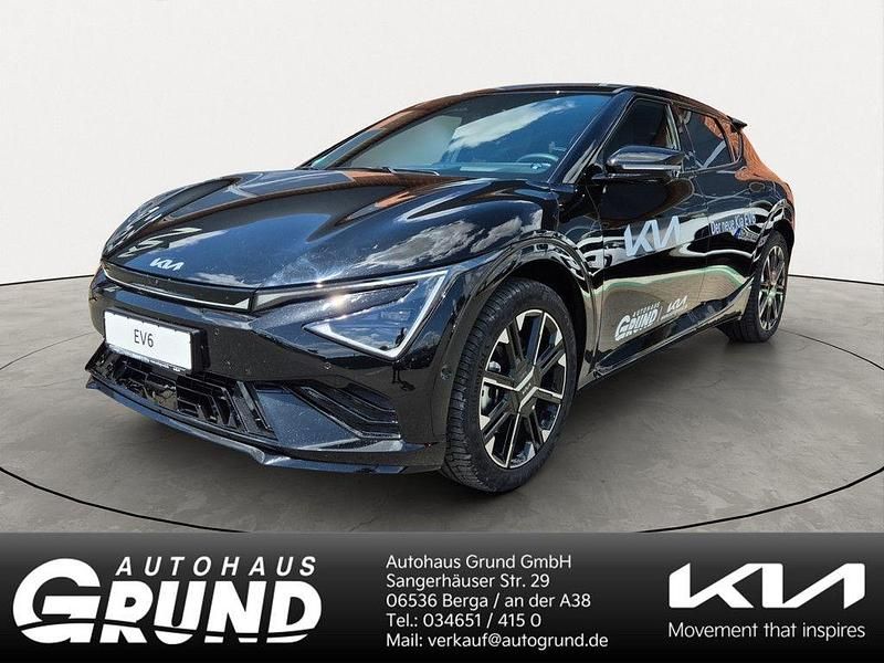 (abp) auroraschwarz met Gebraucht 2025 Kia EV6 GT-Line SUV | 51.380 € (Guter Preis) - Bild 1/4
