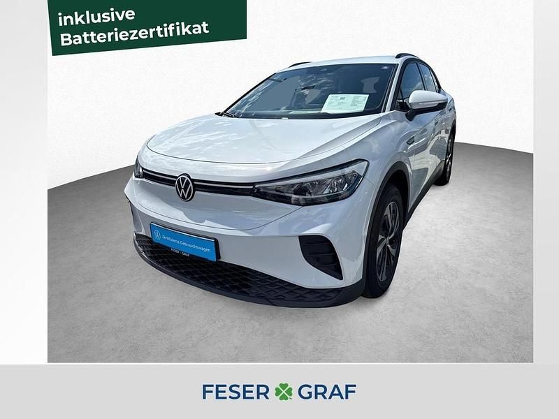 Gletscherweiß metallic Gebraucht 2022 VW ID.4 Pure SUV | 20.380 € (Guter Preis) - Bild 1/4
