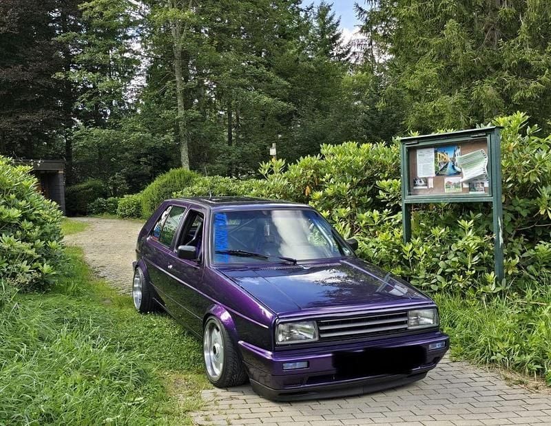 Gebraucht VW Golf II 1987 Violett Kleinwagen