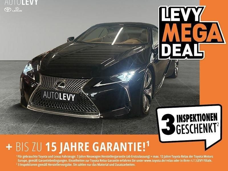 Graphitschwarz Gebraucht 2021 Lexus LC 500 Cabrio | 87.970 € (Teuer) - Bild 1/4