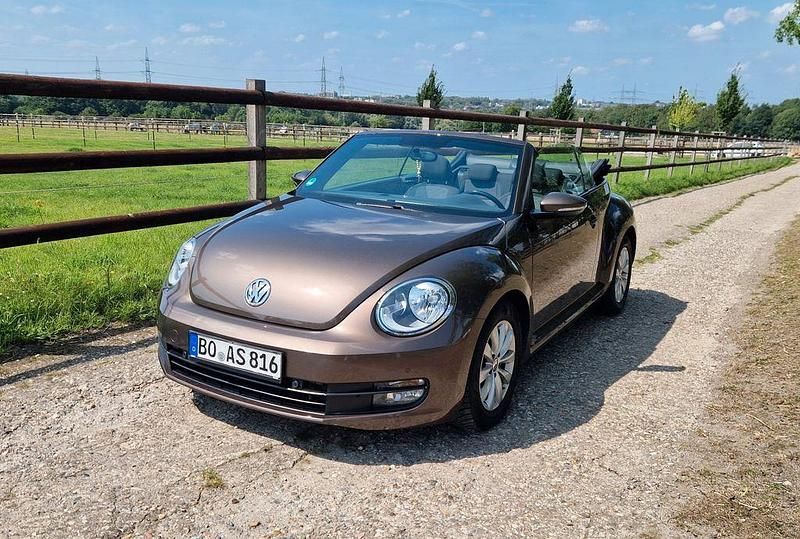 Braun Gebraucht 2013 VW Beetle Cabrio | 9.800 € (Superpreis) - Bild 1/4