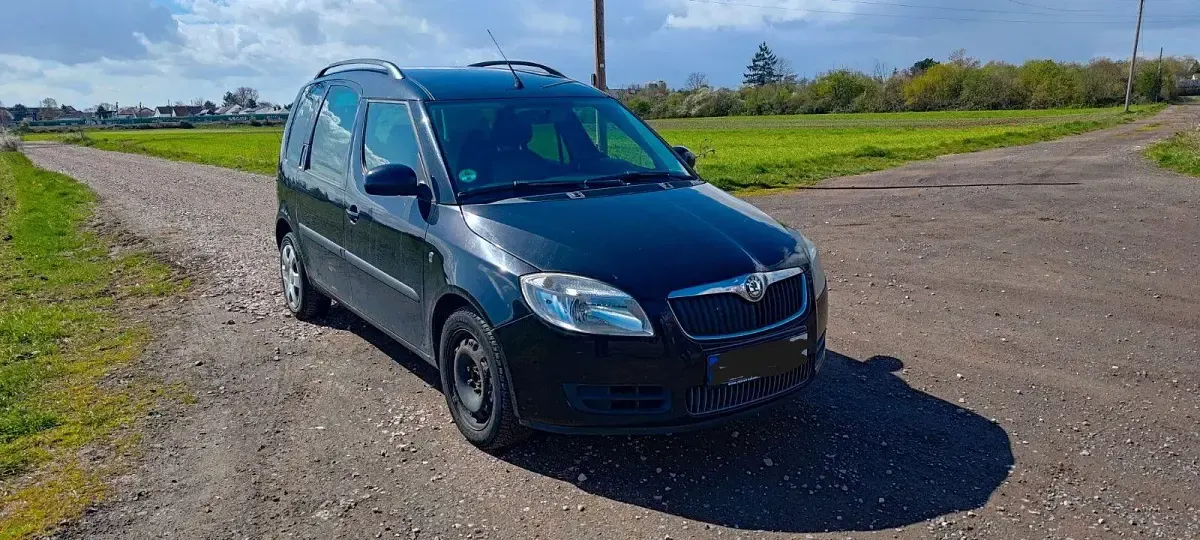 Gebraucht Skoda Roomster Comfort 105 PS (77 kW) 2009 Schwarz Van / Kleinbus