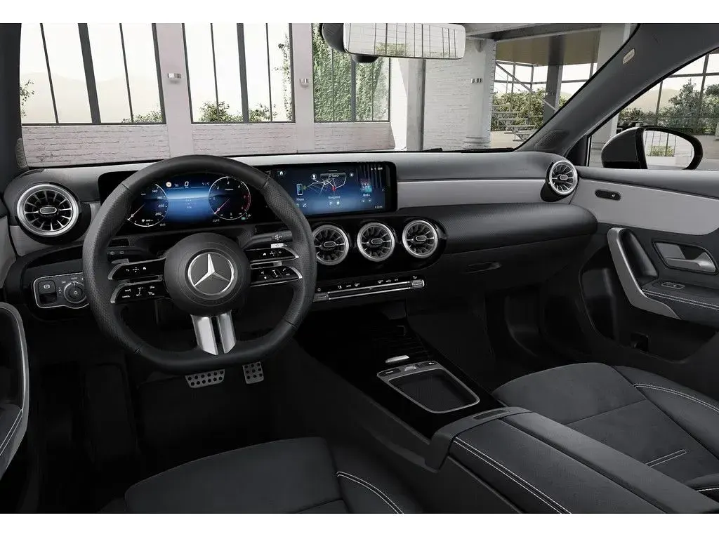 Gebraucht Mercedes A180 AMG 116 PS (85 kW) 2025 Grau / manufaktur alpingrau Limousine
