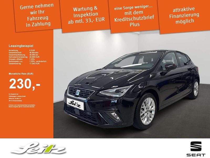 Mitternachtsschwarz Gebraucht 2024 Seat Ibiza FR Limousine | 20.499 € (Guter Preis) - Bild 1/3