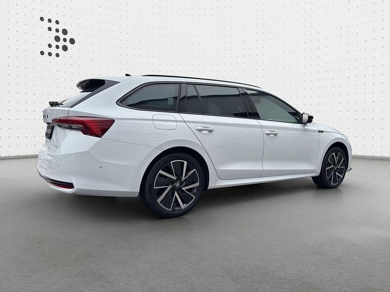 Neu Skoda Octavia SportLine 150 PS (110 kW) 2026 Moonweiss metallic Kombi
